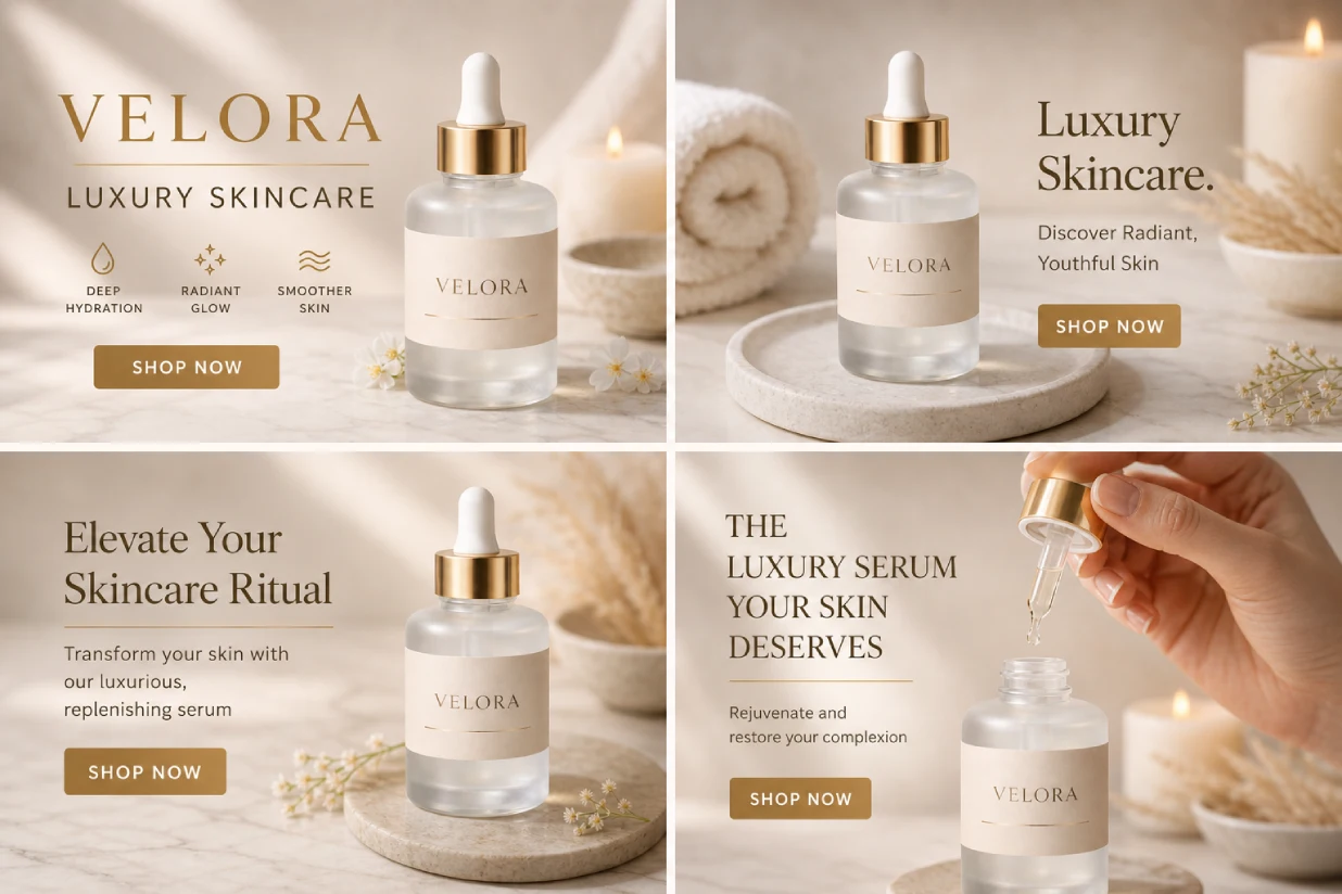 Brand Visual Design before image editing