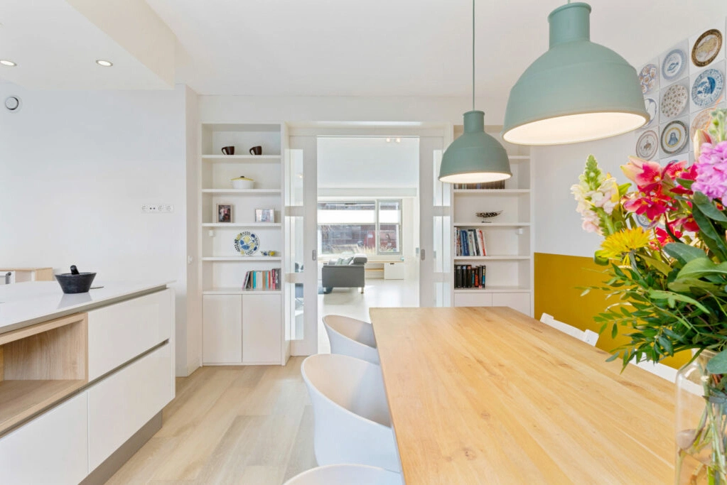 After professional real estate photo enhancement and retouching