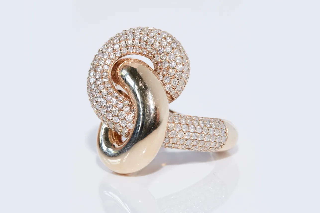 Gold Jewelry Polishing Jewelry Retouching Example Before