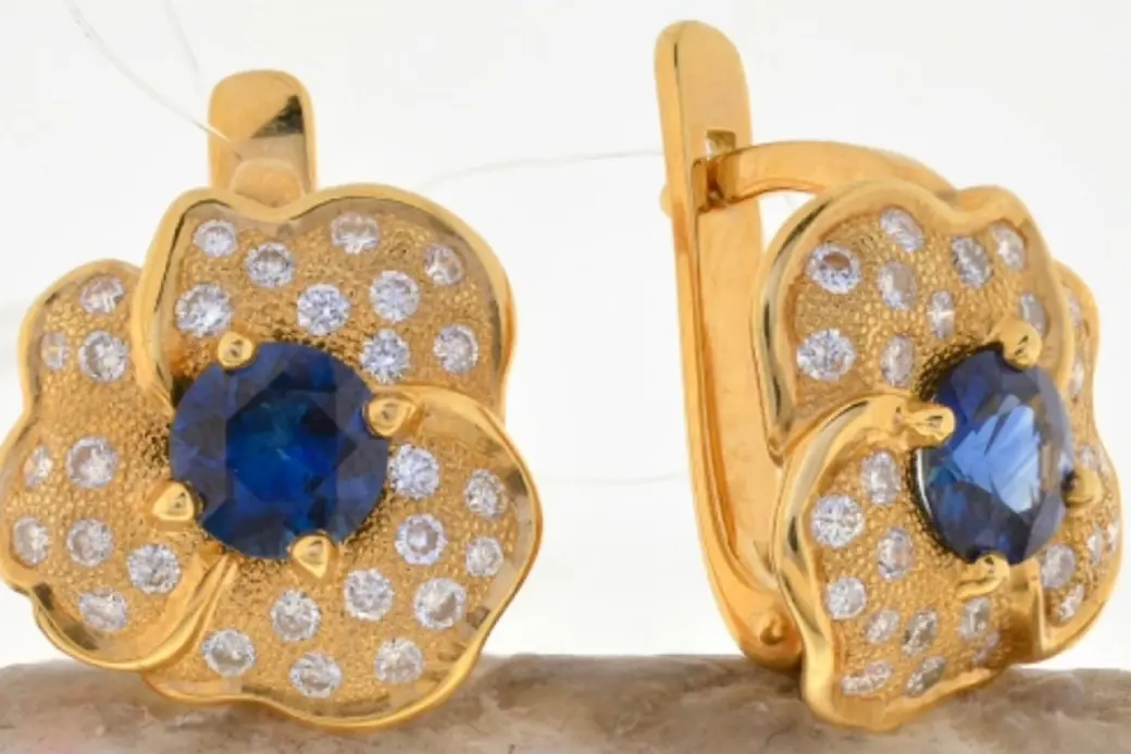 Diamond & Gemstone Enhancement Jewelry Retouching Example Before
